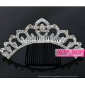 Tiaras enfants en gros princesse diamant véritable tiaras nuptiales